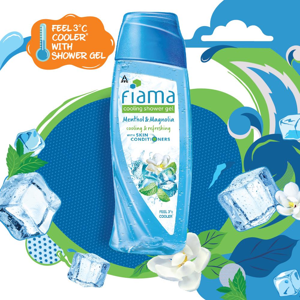 Fiama Shower Gel Menthol & Magnolia