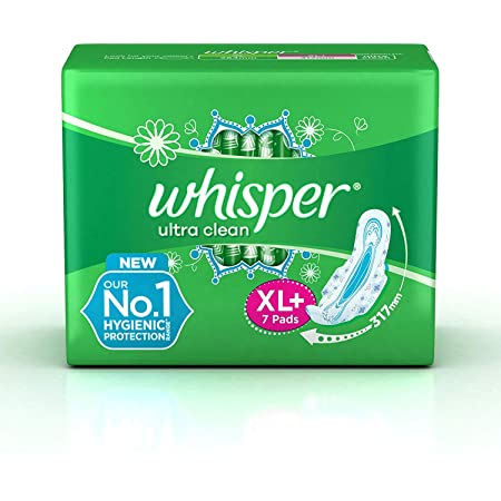 Whisper Ultra Clean XL+ 7 Pads Pack