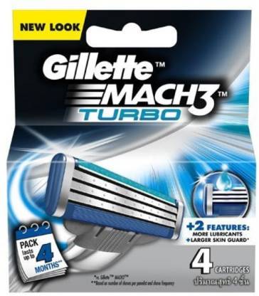 Gillette Mach 3 (4 N) Cartridges