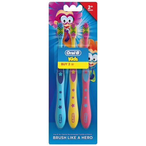 Oral B Kids Toothbrush Buy 3 Combo Pack