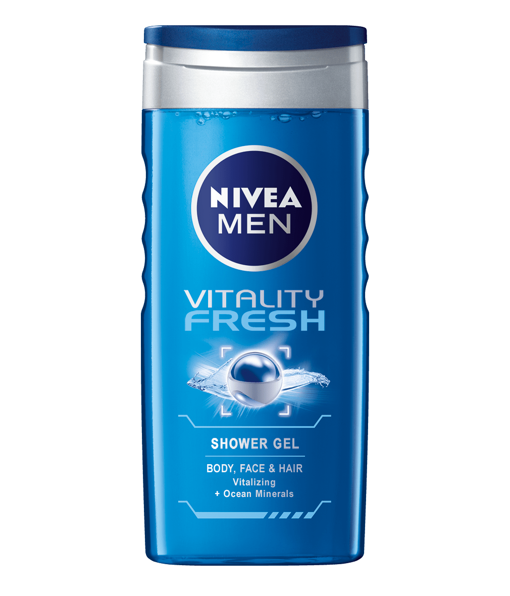 Nivea Men Vitality Fresh Shower Gel For Body Face & Hair