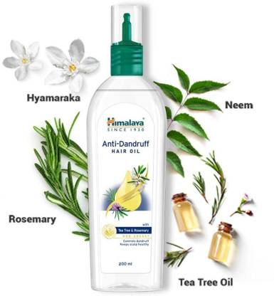 Himalaya Anti Dandruff Hair Oil With Tea Tree & Rosemary