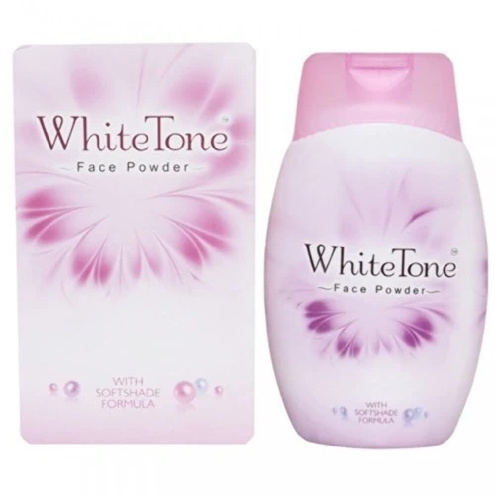 White Tone Face Powder With Soft Shade Formula