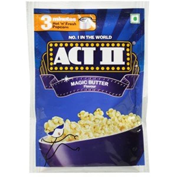 ACT II Instant Popcorn - Magic butter flavor