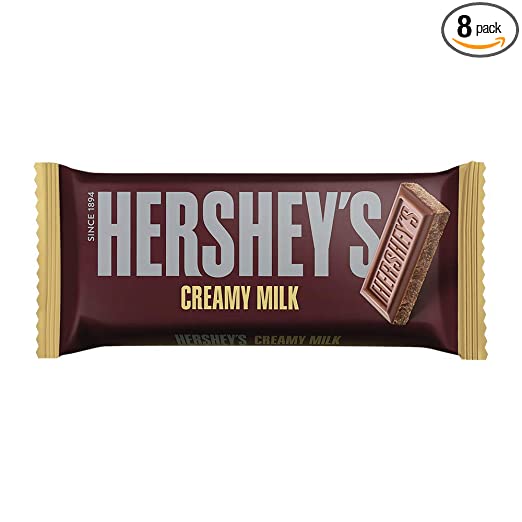 HERSHEY BAR CHOCOLATE CREAMY MILK