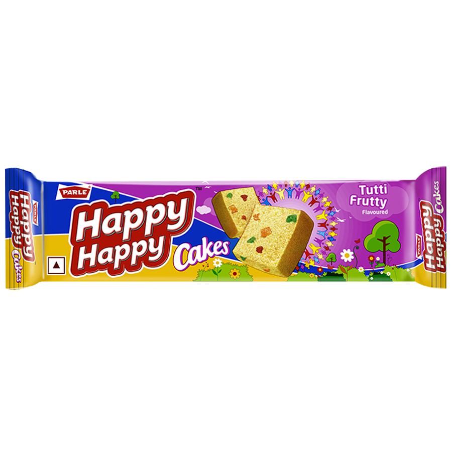 Parle happy happy cakes tutti frutty flavour