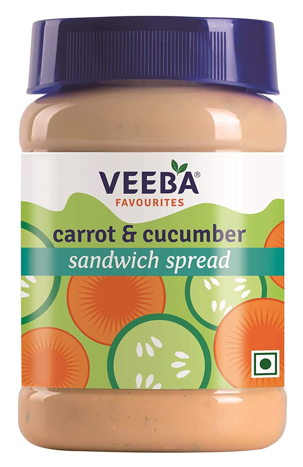 Veeba carrot & cucumber sandwich spread