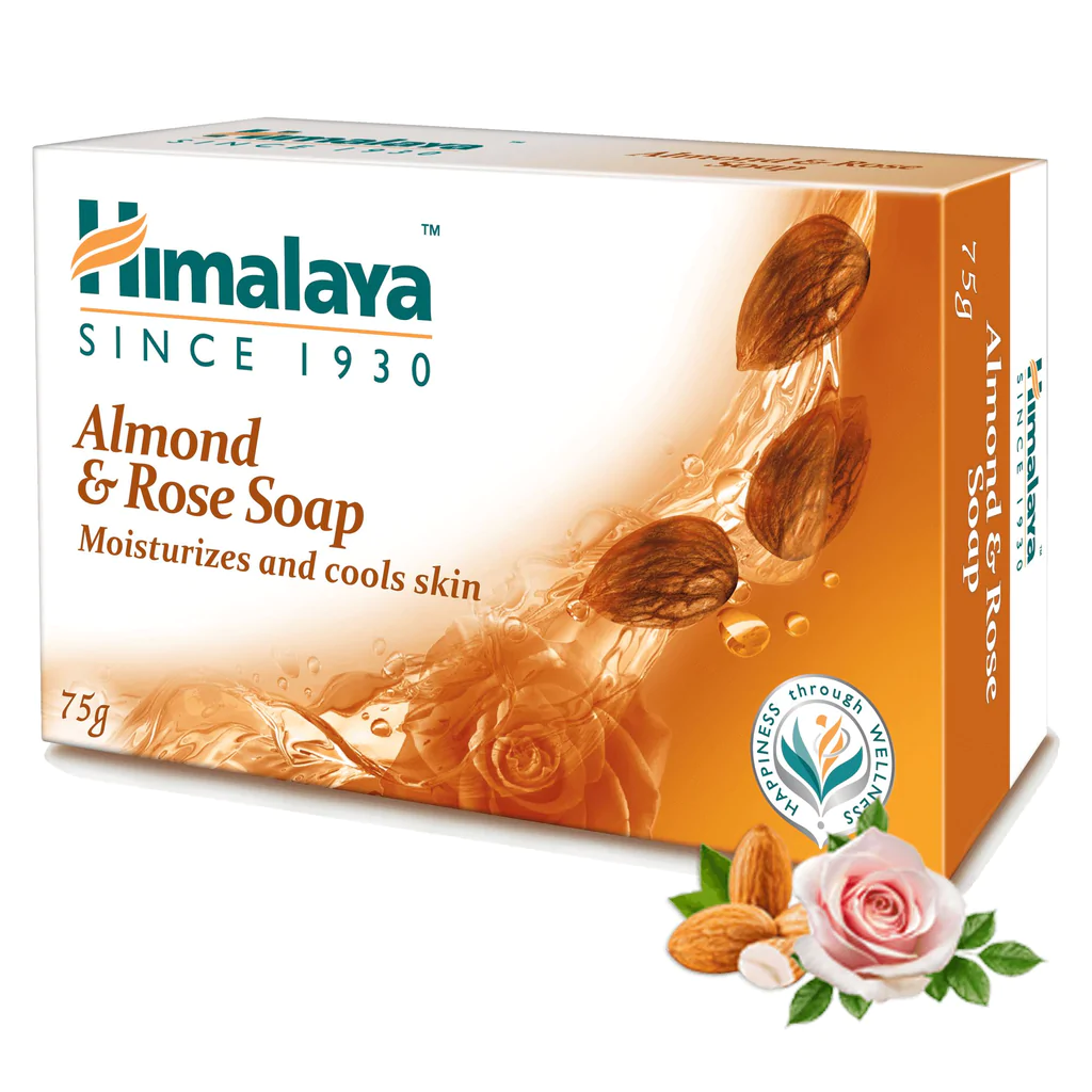Himalaya almond & rose soap