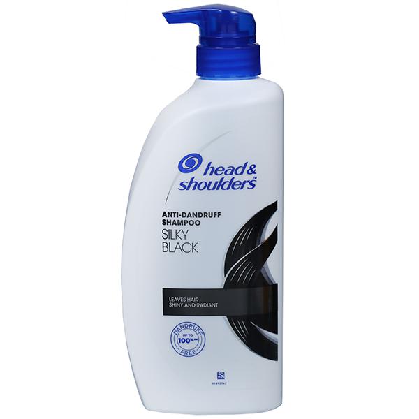 Head & Shoulders Anti Dandruff Shampoo Silky Black 650 Ml