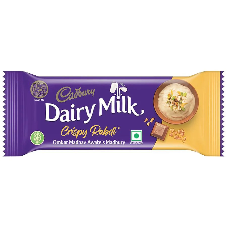 Cadbury Dairy Milk Crispy Rabdi Madbury Chocolate Bar