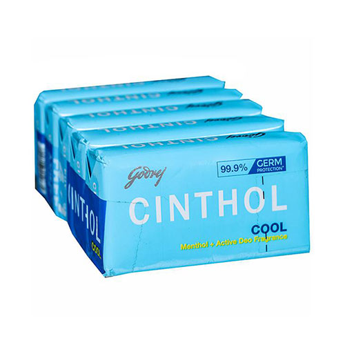 Cinthol cool menthol + active deo fragrance 3 x 100