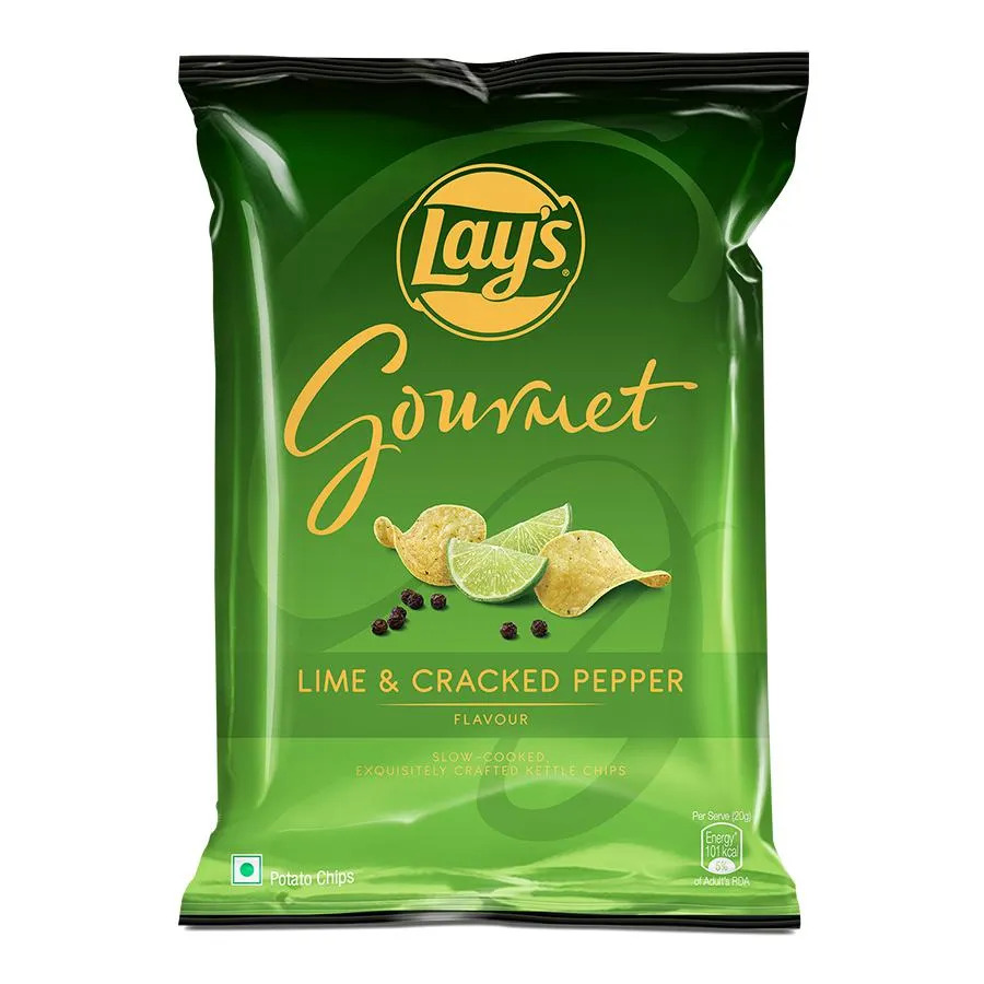 Lay's gourmet lime & cracked pepper