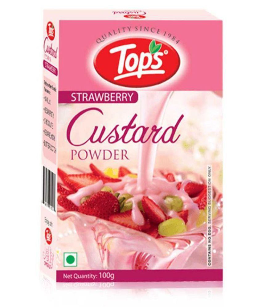 Tops custard powder strawberry