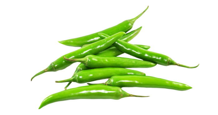 Green chilli (हरी  मिर्च )