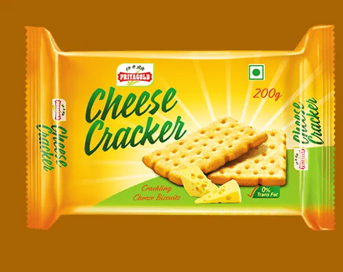 Priyagold cheese cracker